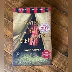 Water for Elephants by Sara Gruen (Paperback, Now a Major Motion Picture)